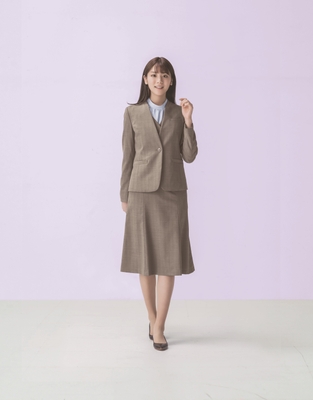 AURA HERRINGBONE(オーラヘリンボーン)グレージュストライプ