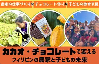 フィリピン・ネグロス島のカカオで未来を拓く