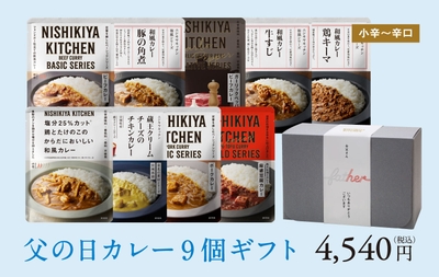 通販限定/父の日カレー9個ギフト