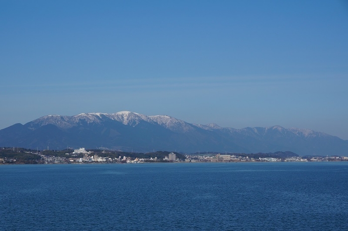 おごと付近雪山