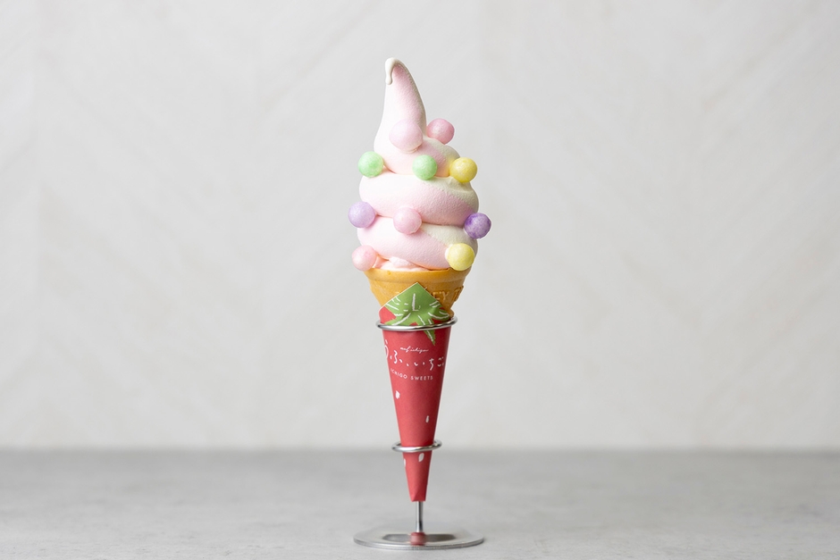 ソフトクリーム(おいりトッピング)