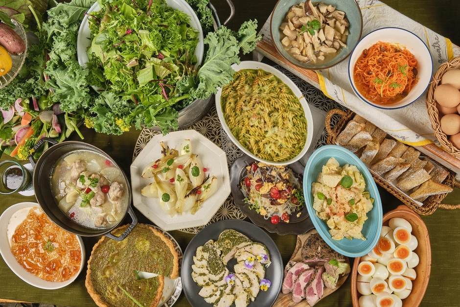 サラダランチビュッフェ