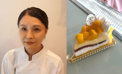 「PATISSERIE R」辻 遼子氏と「シャルロット エテ」