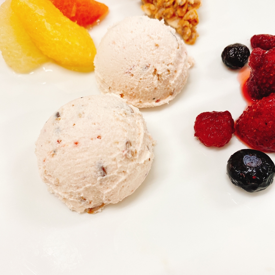 3種のベリー アイス風レアチーズケーキ