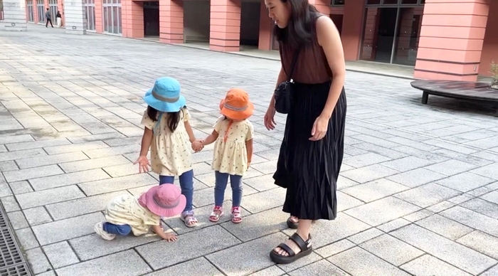 横澤夏子さんと三姉妹