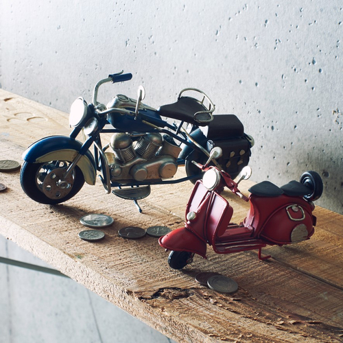 「アンティークルームデコ（Motorcycle／Scooter）」価格：各790円