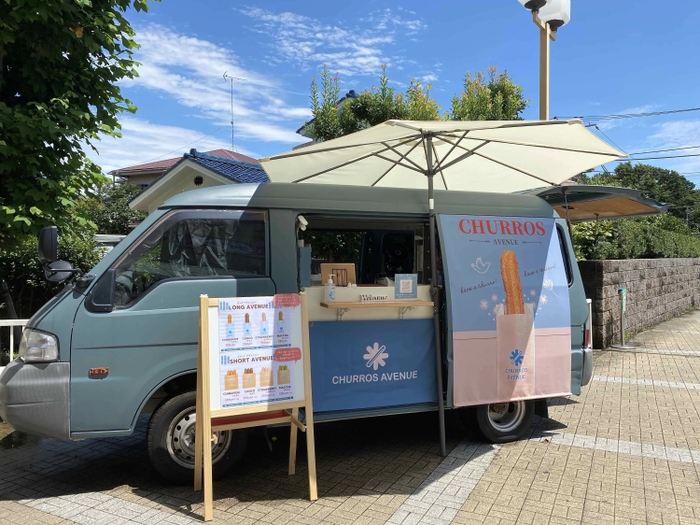 完成したキッチンカー