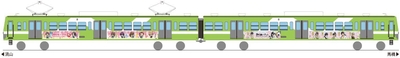 ラッピング電車イメージ