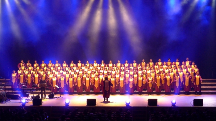 Anointed mass choir