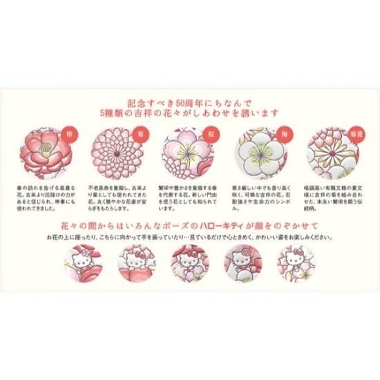 ハローキティ50周年の浅草文庫長財布