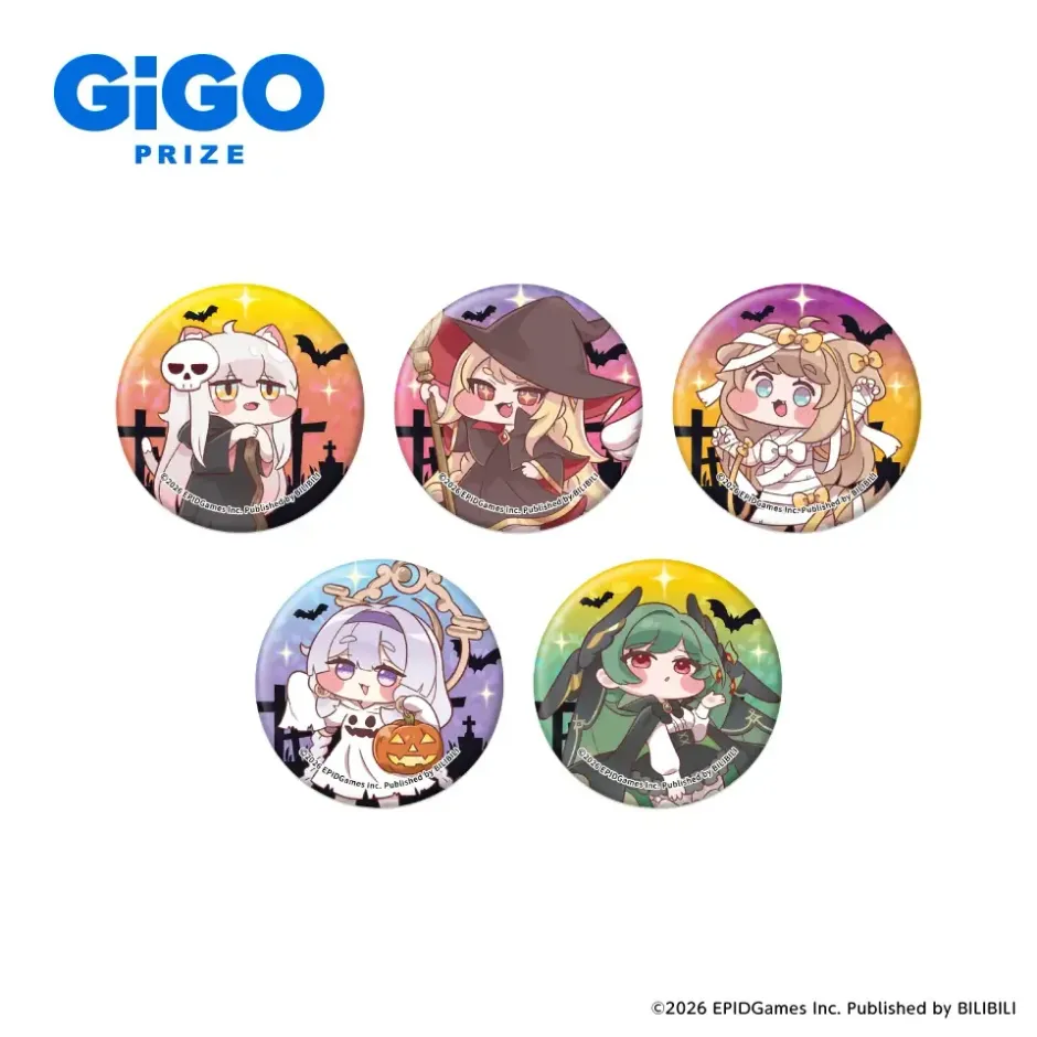 トリッカル×GiGO ホログラム缶バッジ(全5種)