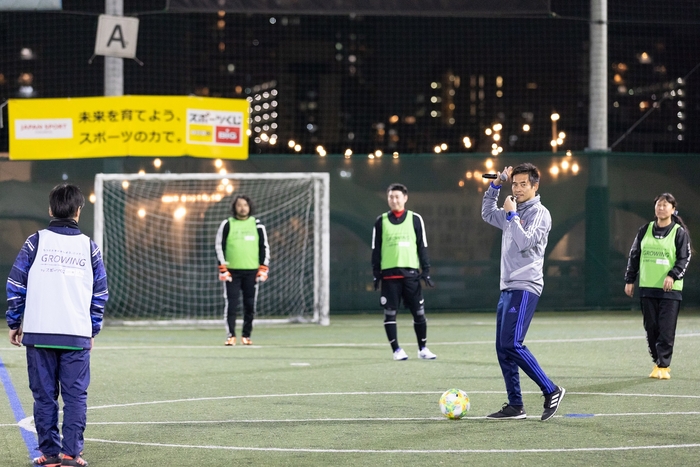 「川口能活 熱血!大人のサッカー教室」3