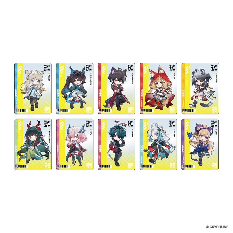 ▲後半:8/8(土)~8/30(日) オリジナルクリアカードvol.2(全10種)