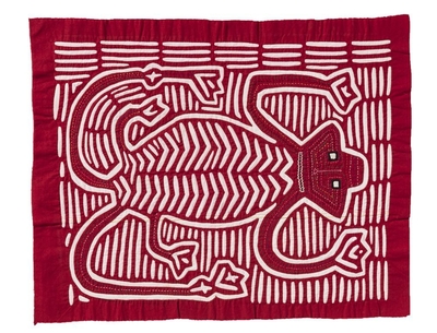 イグアナのモラ 1970年代 Mola from Elisabeth Hans Collection. (c) Diana Marks.