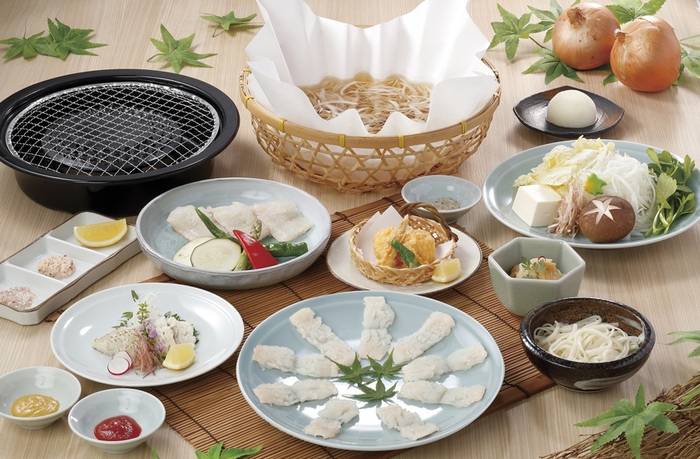 鱧「松コース」イメージ