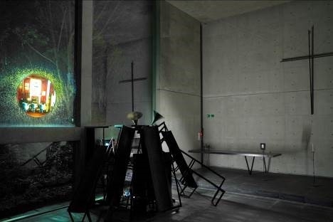 風の教会(夜間イメージ)