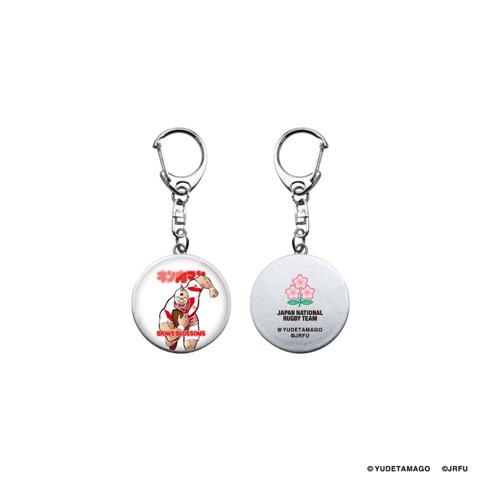 キン肉マン×ラグビー日本代表 ガラスキーホルダー
