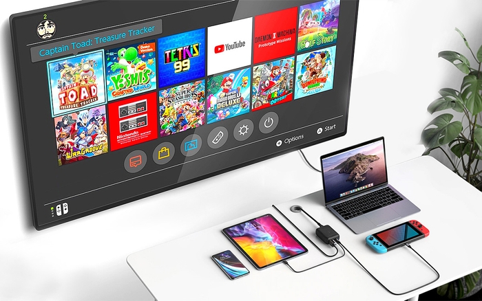 4K60Hz HDRの高画質映像出力に対応