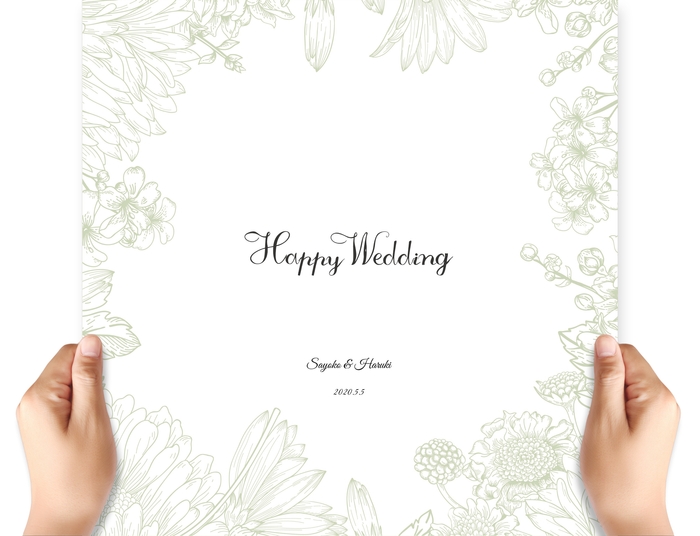 両手 ボタニカル