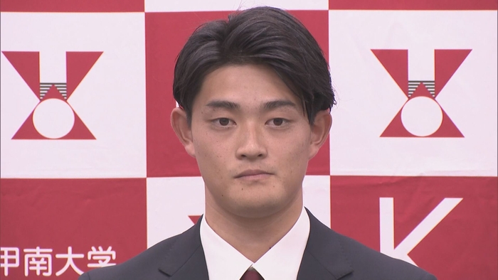 ドラフト3位・岡本駿投手