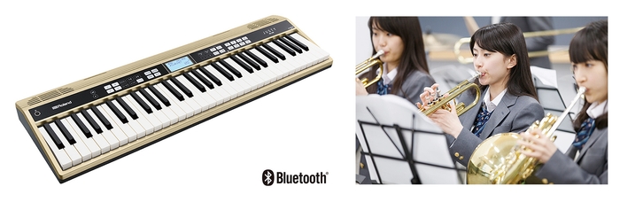 吹奏楽や合唱の基礎練習に適した専用キーボード『JUSTY』