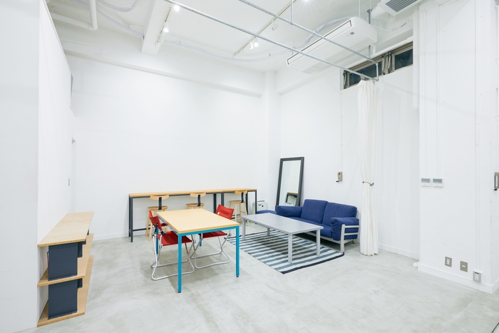 待合スペースあります