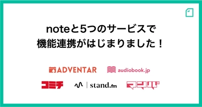 noteの記事に、新しく5つのサービスを埋め込めるようになりました！