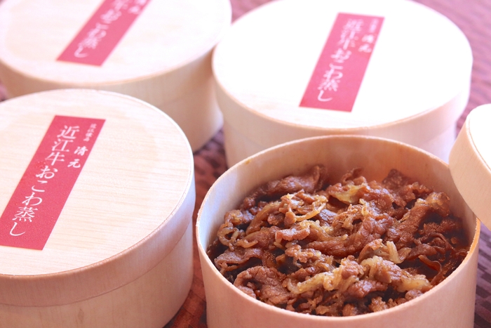 近江牛おこわ蒸し完成2