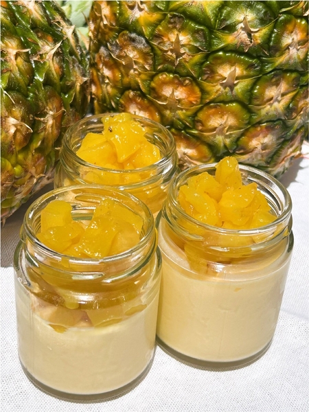 石垣島トロピカルプリン 〜黄金の果実が幸せを運ぶ、南国の恵み〜