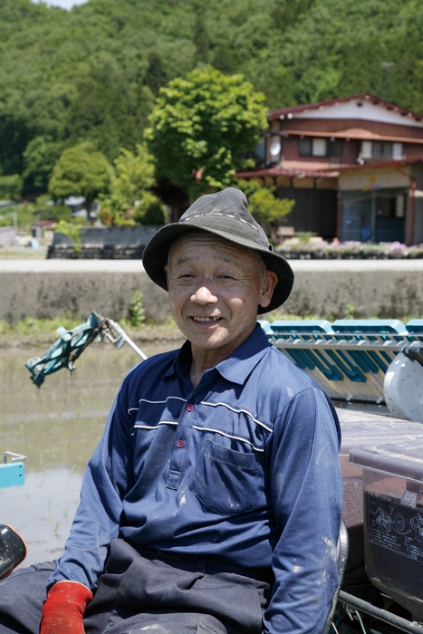 ひだほまれ栽培農家　岩塚 吉郎さん