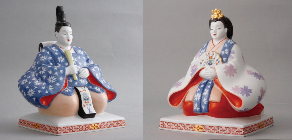 マイセン磁器製作所製 雛人形