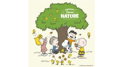 東京駅一番街がPEANUTS(スヌーピー)一色に！ 9月22日より「SNOOPY Loves NATURE」期間限定ショップと 壁面装飾、壁紙ダウンロード企画同時開催