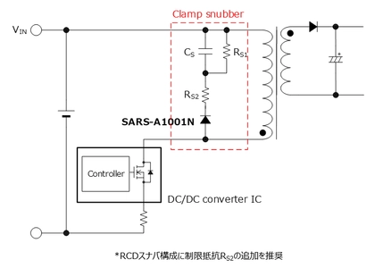 より強固なスナバ回路を実現！車載向けスナバ用補助　 スイッチダイオード「SARS-A1001N」の量産を開始