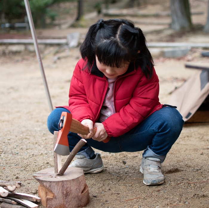まき割り体験(イメージ)