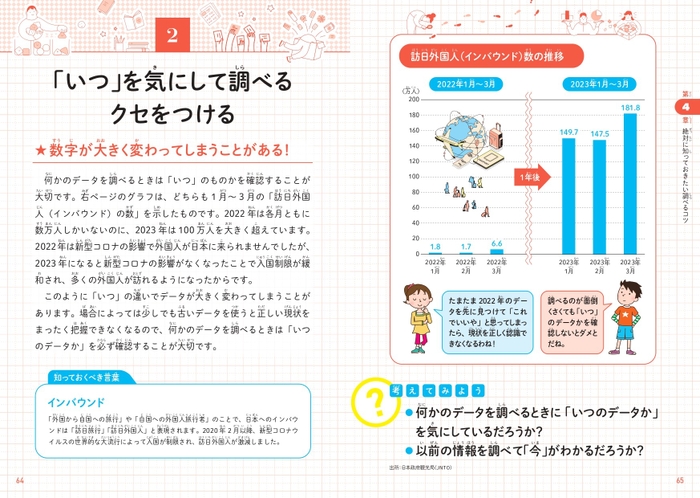 「いつ」を気にして調べるクセをつける