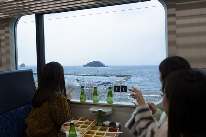 【青森屋】酒のあで雪見列車　陸奥湾（2）