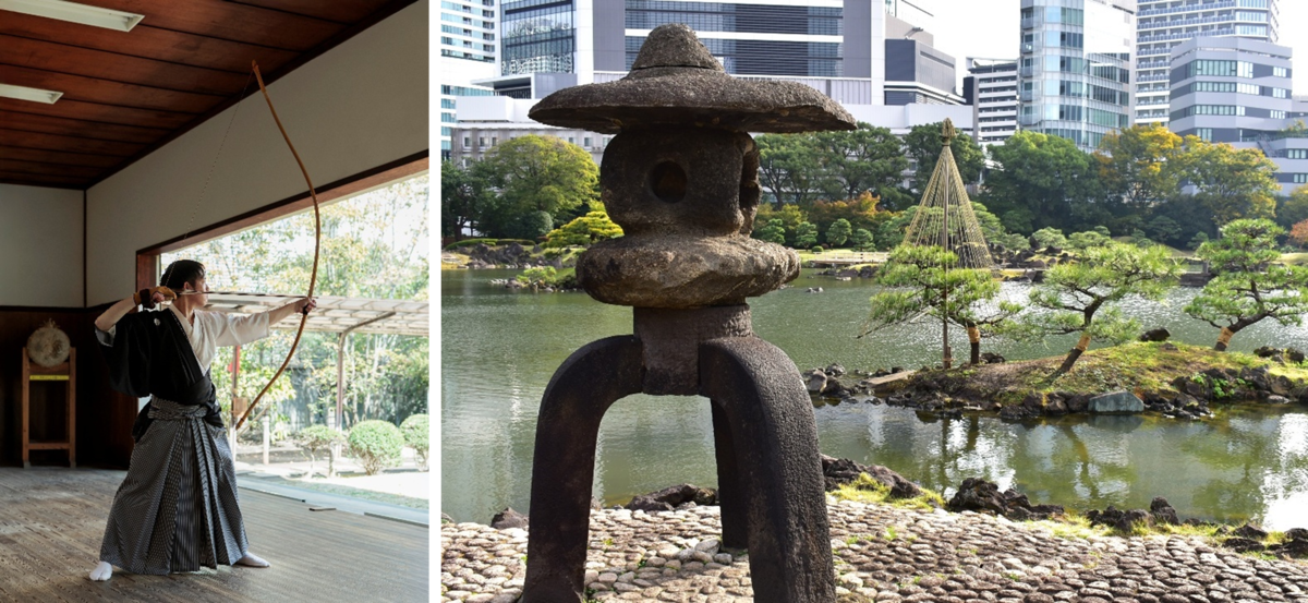 「弓道(和弓)の見学会」旧芝離宮恩賜庭園で11月8日(土)開催