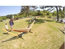 ハンモック体験 開催時の様子