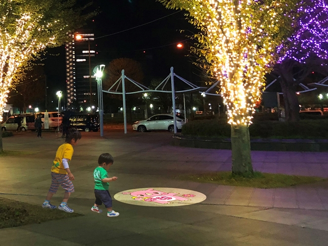 いんザイ君プロジェクションライト(イメージ)