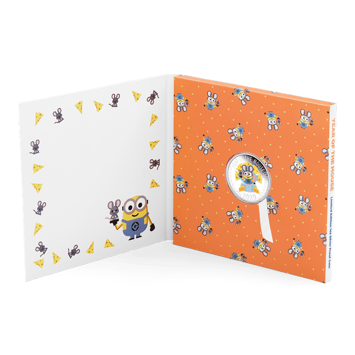 ミニオンメイド 純銀製カラーコイン 8