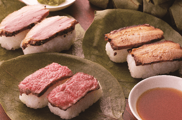 柿の葉肉寿司