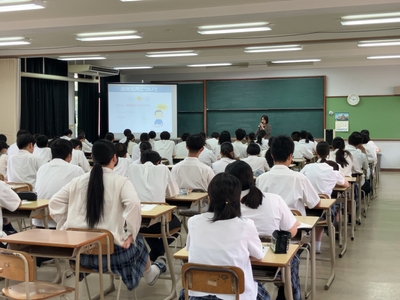 2026年6月実施の薬物乱用防止教室の様子