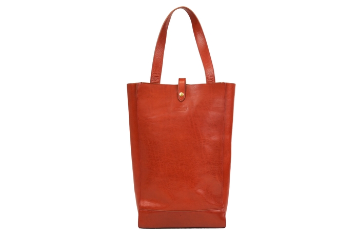 ワインポケット付きトート(ステマチ)