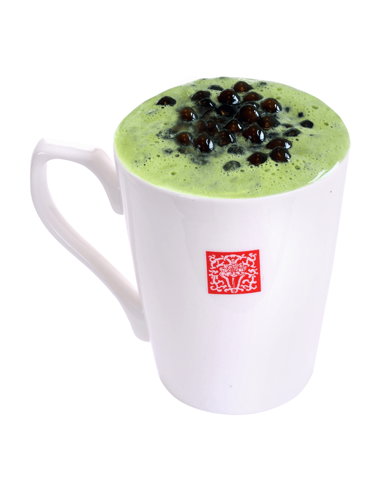 タピオカ抹茶小豆ミルク(ホット)