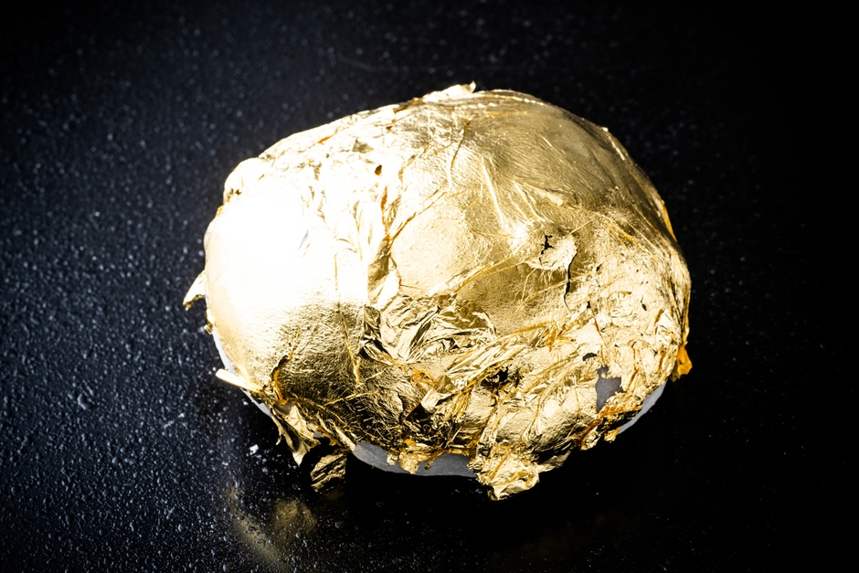 年末ジャンボ金箔大福　ピン