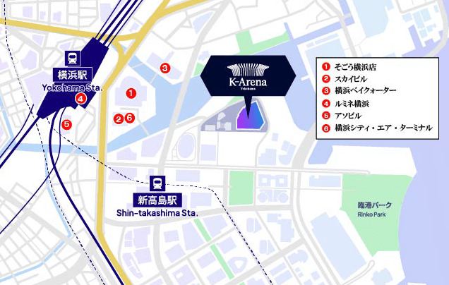 対象施設マップ