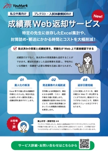 株式会社佑人社、私立中高のプレテスト・入試体験模試向け 「成績票Web返却サービス」の提供開始