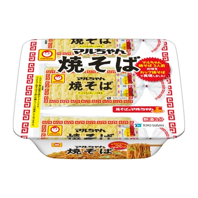 大好評につき“通年販売”決定！カップ入り即席麺 「マルちゃん焼そば」が2025年3月3日(月)より発売