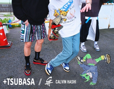 スニーカーブランド+TSUBASA×アーティスト CALVIN HASHI　 9月15日より渋谷パルコにてポップアップストアを期間限定開催！