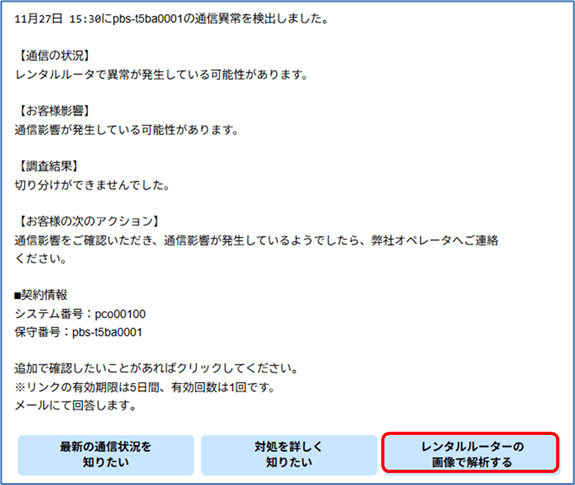 図1：障害発生(通知メール例)